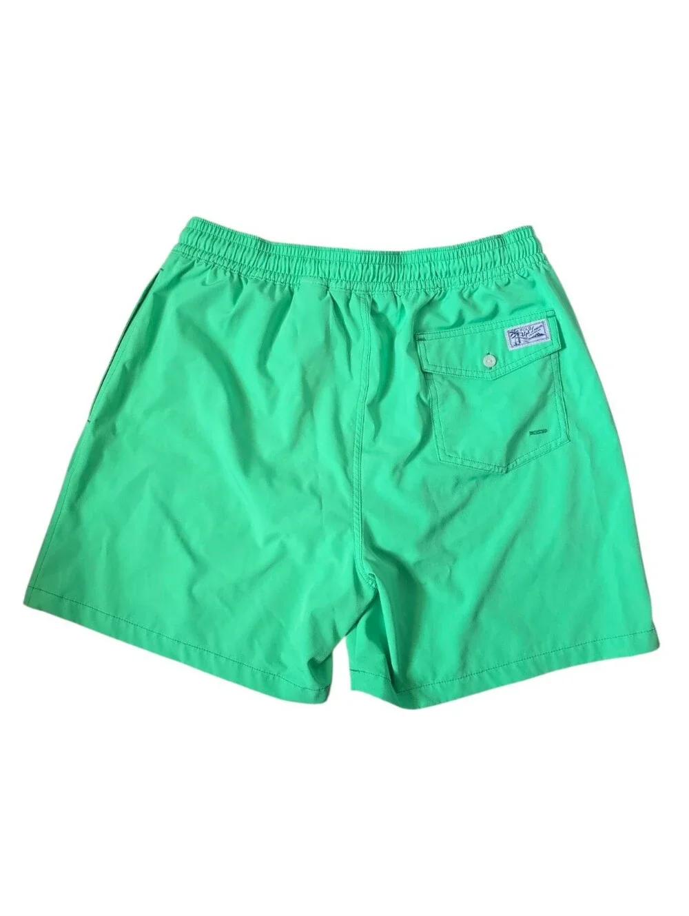 Polo Ralph Lauren Men's Traveller Swim Short in Toucan Green